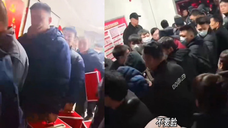 3月14日，陝西西安基層選舉時，中共街道辦抱著投票箱上門逼投假票，結果被住戶圍堵，倉皇逃走。