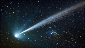 像彗星一样的行星超过35万英里的“长尾巴”(图)