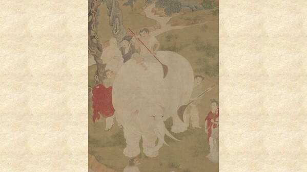 古代流行洗大象丁云鹏代表作〈扫象图〉(组图)