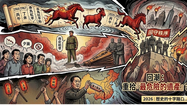 赤馬紅羊劫中共「最危險政治遺產」又抬頭(圖)
