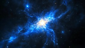 小却异常活跃猎犬座中的星暴星系(图)