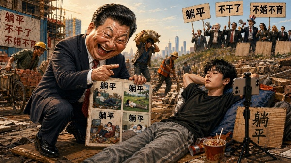 躺平