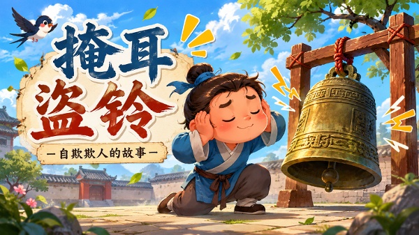 【成語故事】虢公「掩耳盜鈴」的太平美夢(圖)