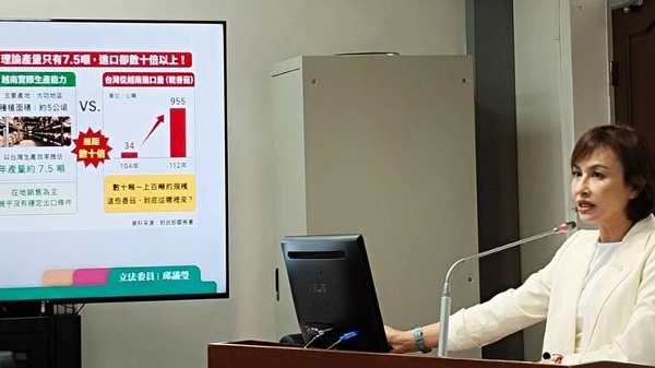 中國農產「洗產地」侵台綠委辦公聽會促防堵(圖)
