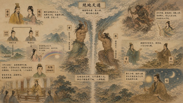 一图读万年“绝地天通”(图)