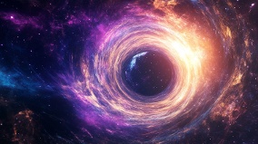 來自宇宙的神祕低音竟是「黑洞」發出的(圖)