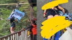 四川少女玩“悬崖秋千”坠亡16秒现场视频疯传(图)