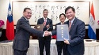 台湾巴拉圭签署三大合作协议深化两国伙伴关系(图)