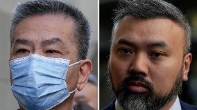 两男替港府监视异议人士被英法庭判罪成最高可监14年(图)