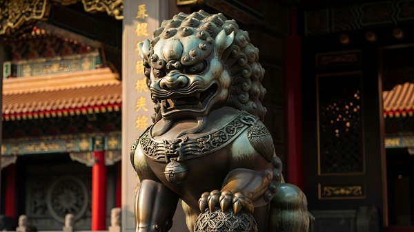 揭秘石獅子頭頂上的那些秘密(圖)