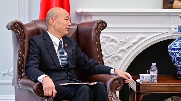 爆韩国瑜访英期间拒见IPAC范云：国民党担心得罪中共(图)