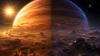 这颗行星的云是由岩石构成每晚都会凭空消失(图)