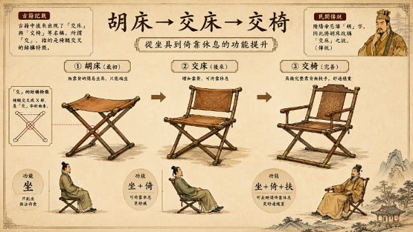 有趣的“交椅”原来是这么来的(图)