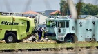 台湾空军T-34教练机冈山失事两名资深飞官殉职(组图)
