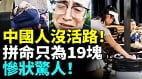 中國人沒活路拼命只為19塊實拍最慘一代人(視頻)