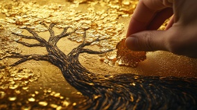 金箔竟然来自仙家(图)