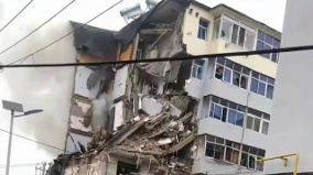 遼寧葫蘆島居民樓突發爆炸致3失聯8傷(組圖)