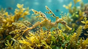 在眼前也难以发现最像奇幻生物的“活海藻”(图)