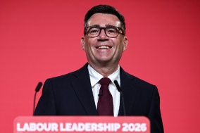 伯納姆當選英國工黨新黨領將成第七位首相(圖)