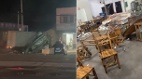 广西柳州货车冲撞店铺还绕圈追撞路人(图)