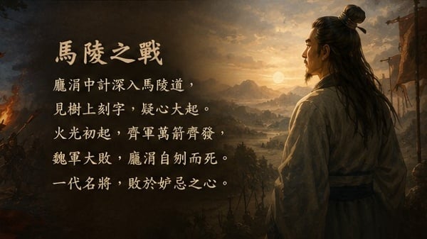 同门师兄孙膑与庞涓为何演变成生死决局(图)