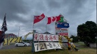 「721」七周年多伦多港人促国际追责港府警方(图)
