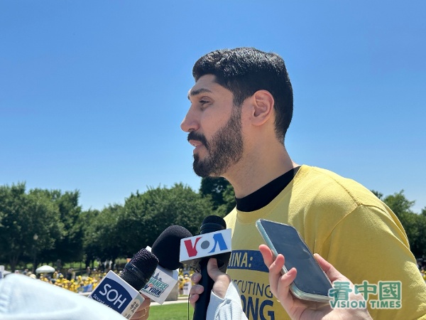 前NBA球星坎特：世界不能止于谴责应对中共迫害采取切实行动(组图)