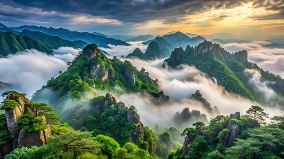 佛光道影真仙境千古道场有庐山(图)