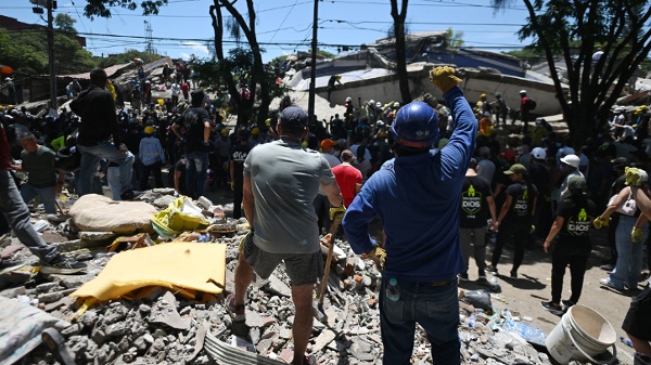 哥倫比亞強震逾250死救援徹夜搜救(圖)