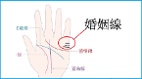 一分钟教你看懂自己的婚姻线(图)