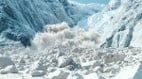 没地震却地裂发光小心神秘“冰震”(图)