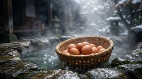温泉卵：低温熟成温柔美味(组图)
