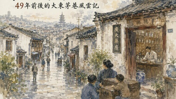 烽烟南下中的城中人心。