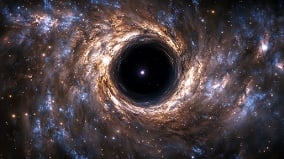 银河系直径3倍最亮天体超巨大黑洞与星云(图)
