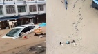 台风“沙德尔”重创福建洪灾汹涌有人在泥水中挣扎(图)
