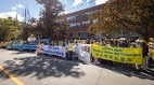 多伦多法轮功新闻会吁彻查中领馆前袭击威胁事件(组图)