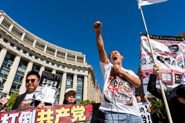 抗议习访美后昏迷送医界立建清醒首次发声(图)